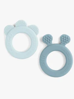 Babylegetøj-DoneByDeer Done By Deer Bidering Deer Friends 2-pak, Blue