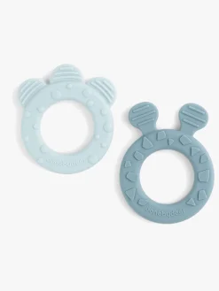 Babylegetøj-DoneByDeer Done By Deer Bidering Deer Friends 2-pak, Blue