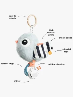 Babylegetøj-DoneByDeer Done By Deer Birdee Aktivitetslegetøj, Blue