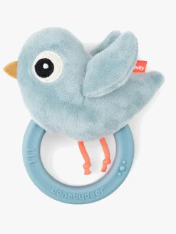 Babylegetøj-DoneByDeer Done By Deer Birdee Rangle, Blå Blå