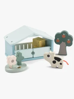 Legetøjsfigurer-DoneByDeer Done By Deer Bondegård Legesæt Ko