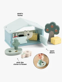 Legetøjsfigurer-DoneByDeer Done By Deer Bondegård Legesæt Ko