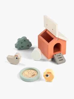 Legetøjsfigurer-DoneByDeer Done By Deer Bondegård Legesæt Kylling