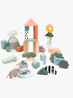 Legetøj Til Børn På 0-10 År|Babylegetøj-DoneByDeer Done By Deer Byggeklodser 34 Stk.