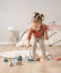 Legetøj Til Børn På 0-10 År|Babylegetøj-DoneByDeer Done By Deer Byggeklodser 34 Stk.