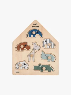 Spil & Puslespil-DoneByDeer Done By Deer Friends Knoppuslespil, Multifarvet