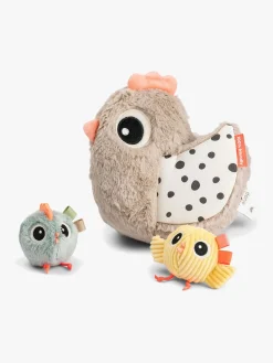 Babylegetøj-DoneByDeer Done By Deer Hide & Seek Clucky Aktivitetslegetøj, Sand