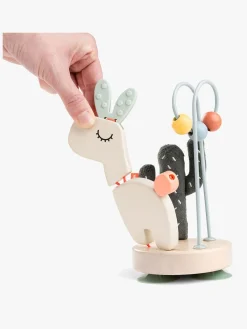 Babylegetøj-DoneByDeer Done By Deer Lalee Aktivitetslegetøj Stick & Stay, Sand