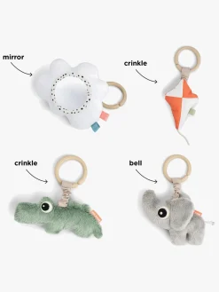 Babylegetøj-DoneByDeer Done By Deer Playground Aktivitetscenter, Blue Blå