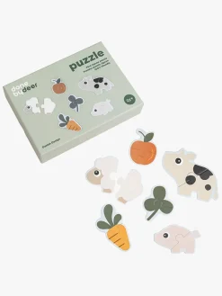 Spil & Puslespil-DoneByDeer Done By Deer Puslesæt Bondegård