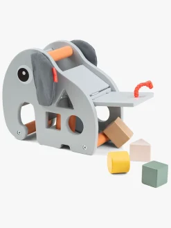 Trælegetøj-DoneByDeer Done By Deer Puttekasse Elphee, Grå