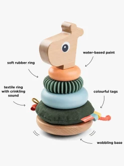 Babylegetøj-DoneByDeer Done By Deer Raffi Stableklodser, Colour Mix