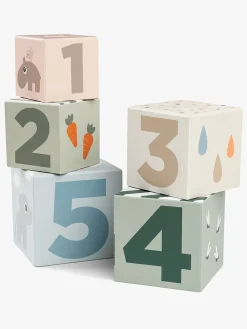 Babylegetøj-DoneByDeer Done By Deer Stabeltårn Deer Friends 5 st