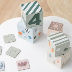 Babylegetøj-DoneByDeer Done By Deer Stabeltårn Deer Friends 5 st