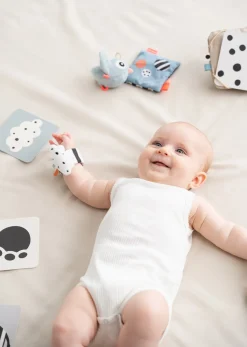 Babylegetøj-DoneByDeer Done By Deer Tiny Birdee Aktivitetslegetøj, Blue