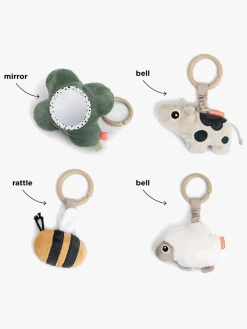 Babylegetøj-DoneByDeer Done By Deer Tiny Farm Aktivitetscenter, Powder Lyserød