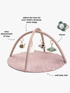 Babylegetøj-DoneByDeer Done By Deer Tiny Farm Aktivitetscenter, Powder Lyserød