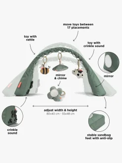 Babylegetøj-DoneByDeer Done By Deer Tiny Farm Aktivitetstæppe, Green