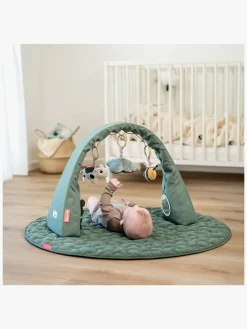 Babylegetøj-DoneByDeer Done By Deer Tiny Farm Aktivitetstæppe, Green
