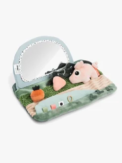 Babylegetøj-DoneByDeer Done By Deer Tiny Farm Tummy Time Mirror Aktivitetslegetøj