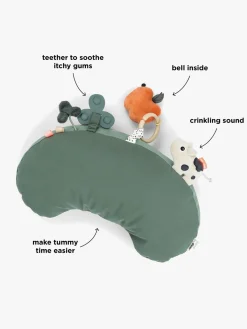 Babylegetøj-DoneByDeer Done By Deer Tiny Farm Tummy Time Aktivitetslegetøj, Green Grøn