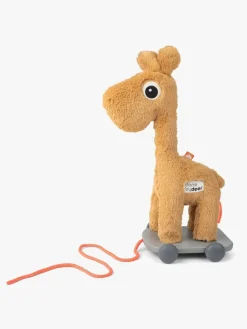 Babylegetøj-DoneByDeer Done By Deer Trækkedyr Raffi, Mustard