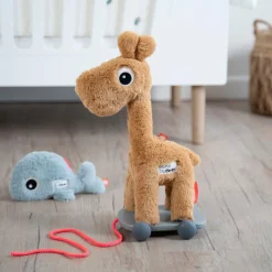 Babylegetøj-DoneByDeer Done By Deer Trækkedyr Raffi, Mustard