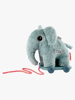 Trælegetøj-DoneByDeer Done By Deer Trækkelegetøj Elphee, Blå