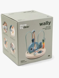 Trælegetøj-DoneByDeer Done By Deer Wally Kuglelabyrint, Blue