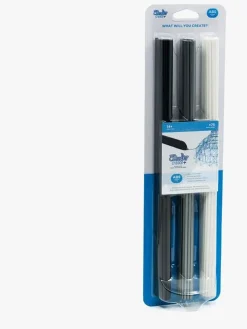 Kreativt Legetøj-3Doodler Create+ ABS Mix 75-Pack Blyant, Sort/Hvid/Grå