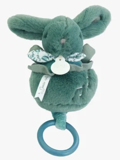 Babylegetøj-DoudouetCompagnie DouDou Bunny Spilledåse, Sage Green
