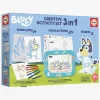 Kreativt Legetøj-Educa Bluey Kreativt Aktivitetssæt 3-i-1