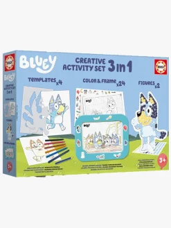 Kreativt Legetøj-Educa Bluey Kreativt Aktivitetssæt 3-i-1