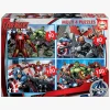 Spil & Puslespil-Educa Marvel Avengers Puslespil 4-i-1