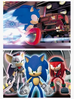 Spil & Puslespil-Educa Sonic Prime Puslespil Neon 2x100 Brikker