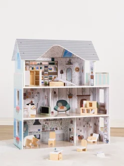 Dukker & Bamser-Edufun Sarah Dukkehus, Blå