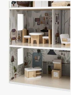 Dukker & Bamser-Edufun Sarah Dukkehus, Blå