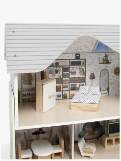 Dukker & Bamser-Edufun Sarah Dukkehus, Blå