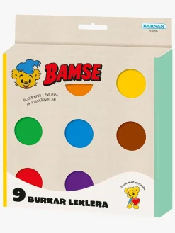 Kreativt Legetøj-Krnan Egmont Kärnan Bamse Glutenfri Modellervoks 9-pak