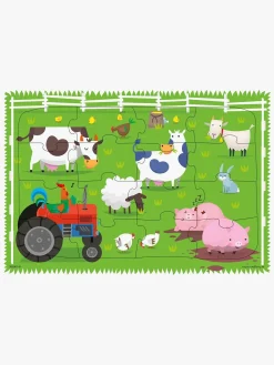 Spil & Puslespil-Krnan Egmont Kärnan Rammepuslespil Bondegård 16 Brikker