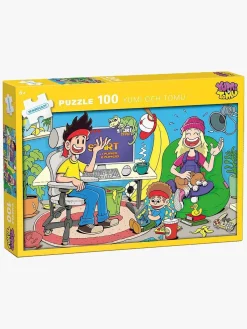 Spil & Puslespil-Krnan Egmont Kärnan Træpuslespil Yumi & Tomu og Havets Hemmelighed 100 Brikker