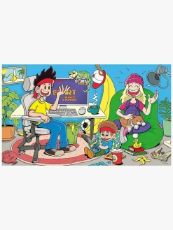 Spil & Puslespil-Krnan Egmont Kärnan Træpuslespil Yumi & Tomu og Havets Hemmelighed 100 Brikker