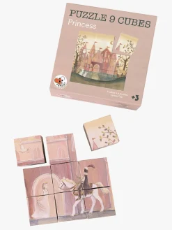 Spil & Puslespil-EgmontToys Egmont Toys Puslespil 9 Kuber Prinsesse