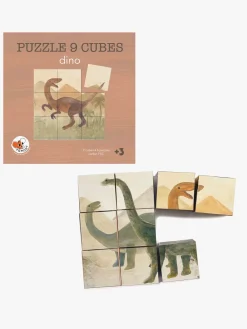 Spil & Puslespil-EgmontToys Egmont Toys Puslespil 9 Kuber Dinosaur