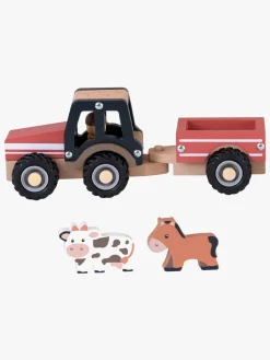 Legetøjsbiler & -Fartøjer-EgmontToys Egmont Toys Traktor med Anhænger