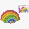 Babylegetøj-Eichhorn Stableklodser Regnbue