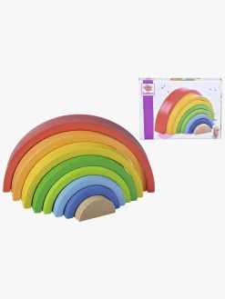 Babylegetøj-Eichhorn Stableklodser Regnbue