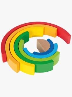 Babylegetøj-Eichhorn Stableklodser Regnbue