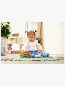 Babylegetøj-Eichhorn Stableklodser Regnbue