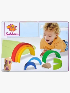 Babylegetøj-Eichhorn Stableklodser Regnbue